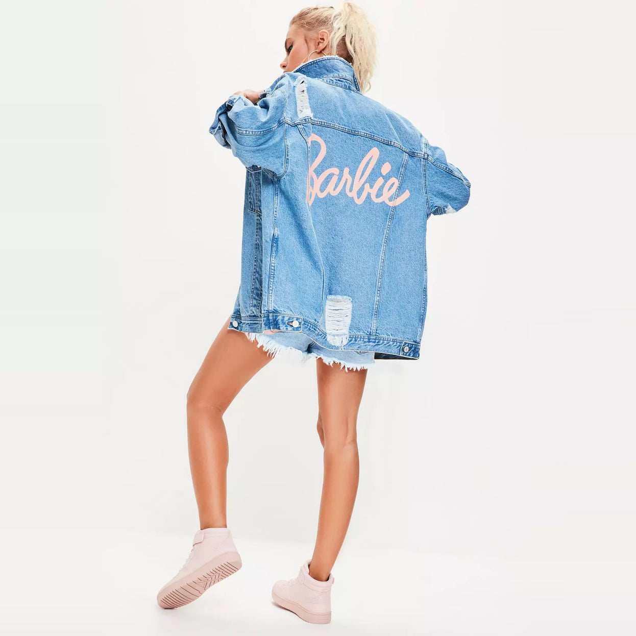 Flag Cotton Crewneck Sweater